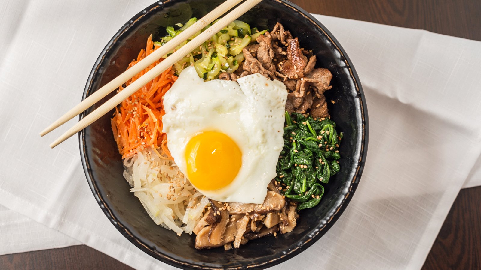 Bibimbap Korean rice bowl